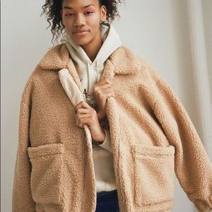 Oversized Teddy Coat
